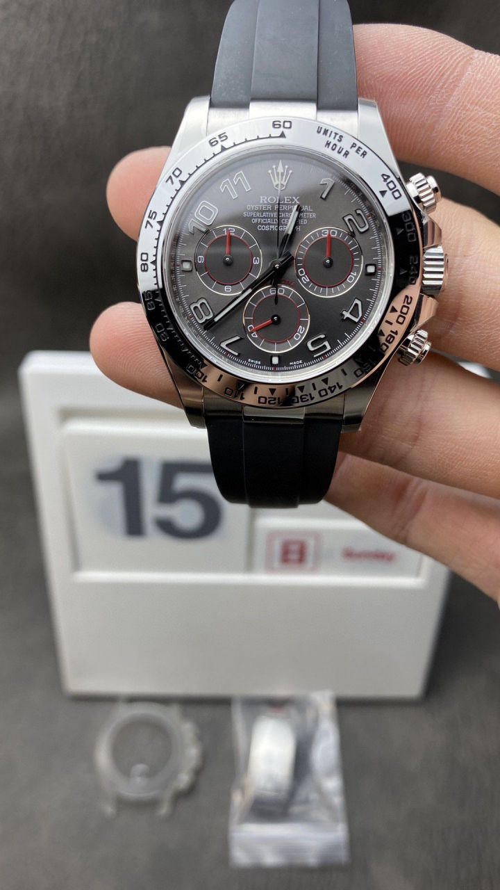  Video analysis clean Factory 4130 Movement  Rolex  Ditongna 熊猫迪m116500ln-0001等 top  Perfect  Replica Watches  / R763