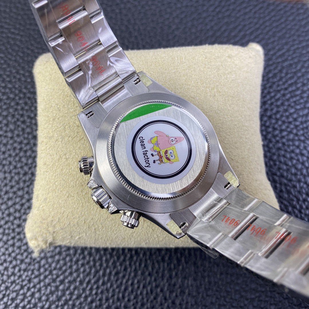  Video analysis clean Factory 4130 Movement  Rolex  Ditongna 熊猫迪m116500ln-0001等 top  Perfect  Replica Watches  / R763