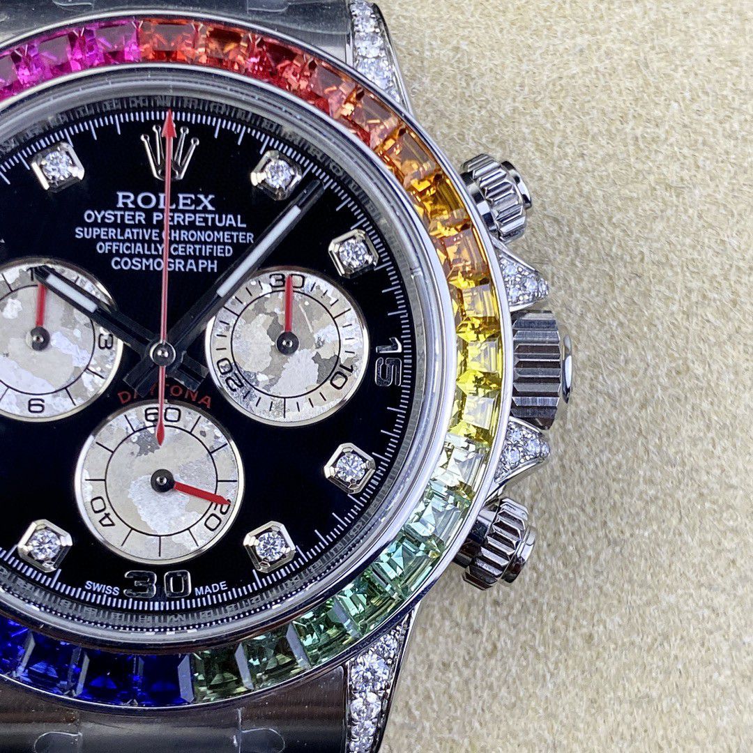  Video analysis clean Factory 4130 Movement  Rolex  Ditongna 熊猫迪m116500ln-0001等 top  Perfect  Replica Watches  / R763