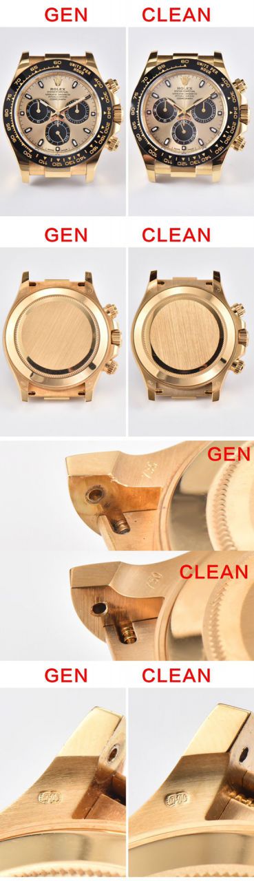  Video analysis clean Factory 4130 Movement  Rolex  Ditongna 熊猫迪m116500ln-0001等 top  Perfect  Replica Watches  / R763