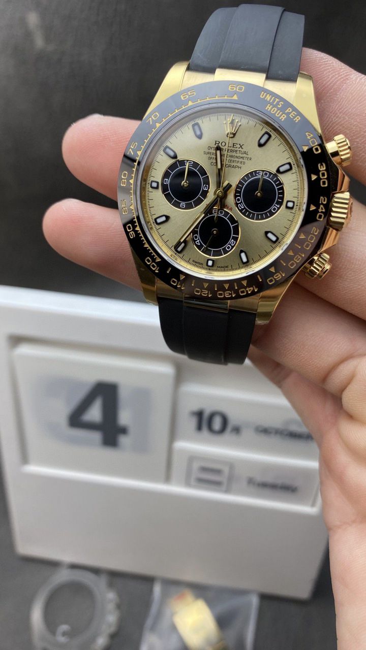  Video analysis clean Factory 4130 Movement  Rolex  Ditongna 熊猫迪m116500ln-0001等 top  Perfect  Replica Watches  / R763