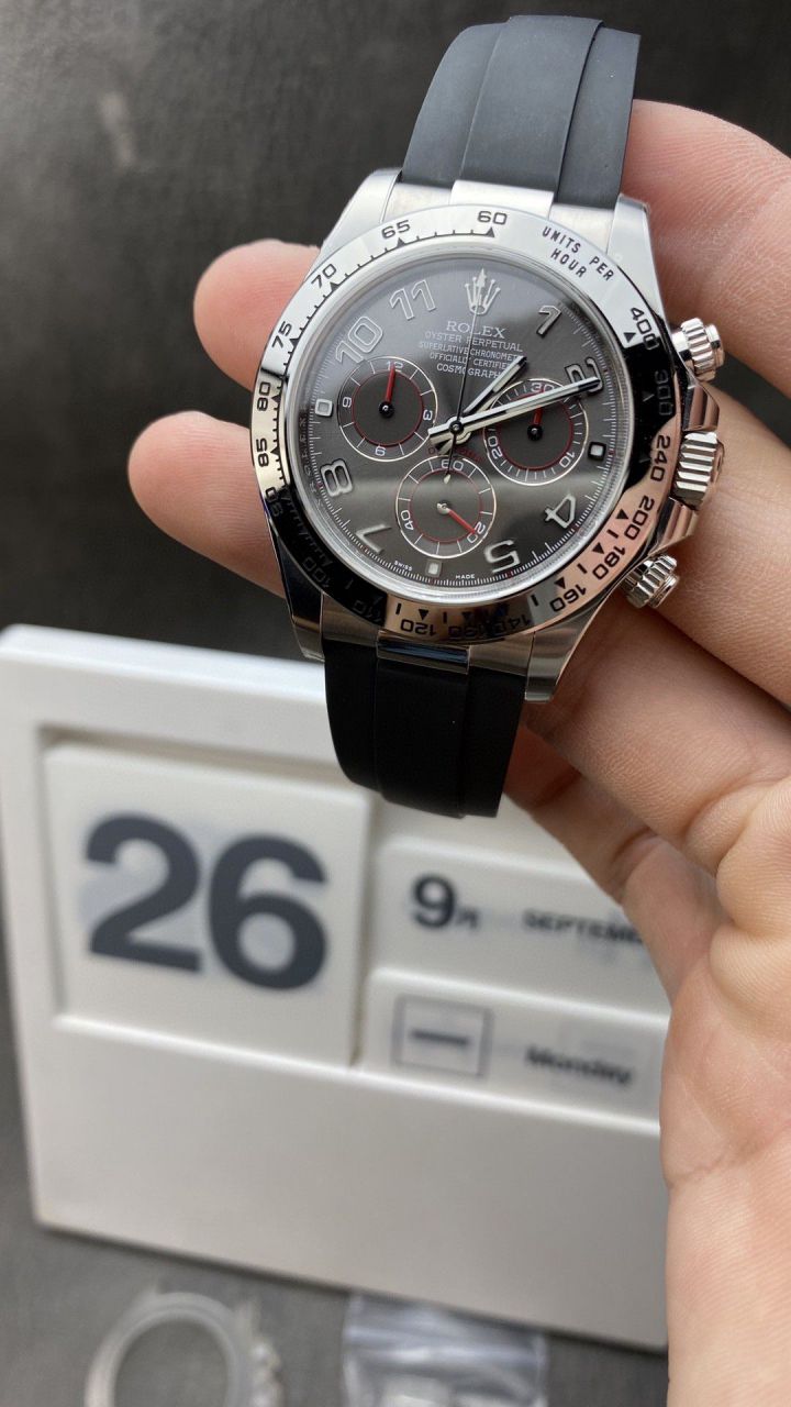  Video analysis clean Factory 4130 Movement  Rolex  Ditongna 熊猫迪m116500ln-0001等 top  Perfect  Replica Watches  / R763