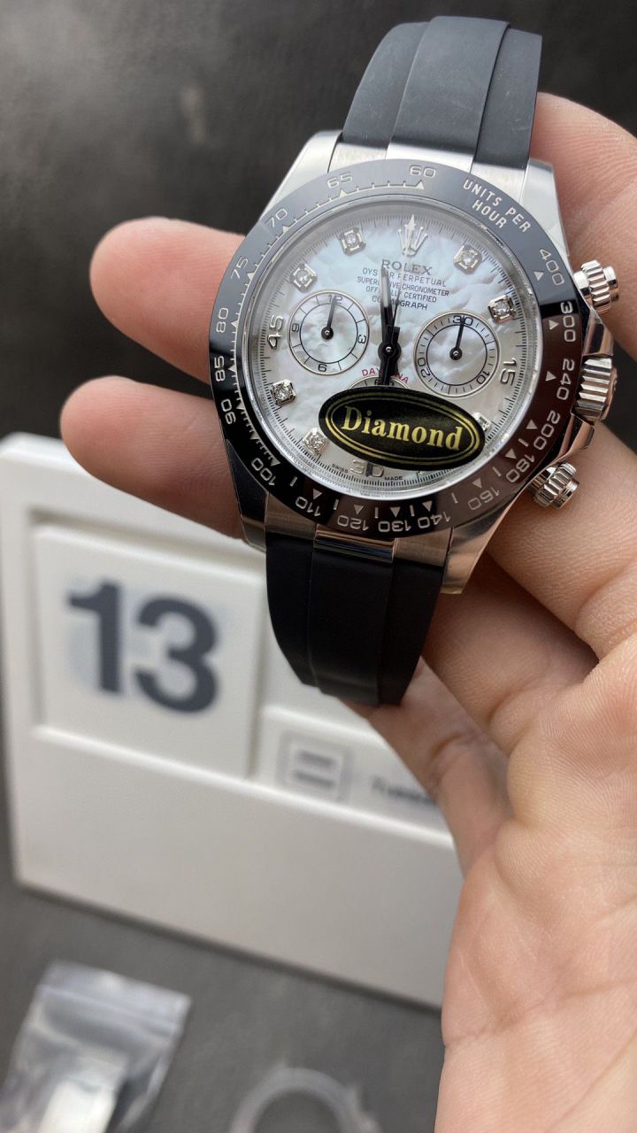  Video analysis clean Factory 4130 Movement  Rolex  Ditongna 熊猫迪m116500ln-0001等 top  Perfect  Replica Watches  / R763