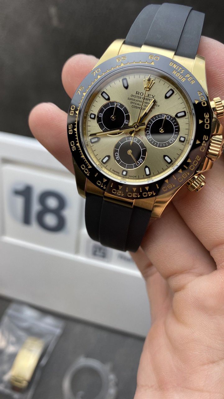  Video analysis clean Factory 4130 Movement  Rolex  Ditongna 熊猫迪m116500ln-0001等 top  Perfect  Replica Watches  / R763