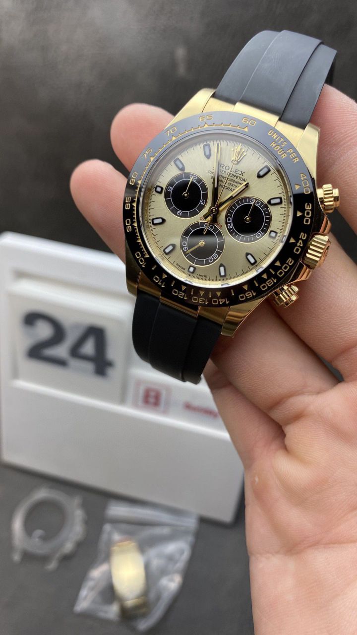  Video analysis clean Factory 4130 Movement  Rolex  Ditongna 熊猫迪m116500ln-0001等 top  Perfect  Replica Watches  / R763