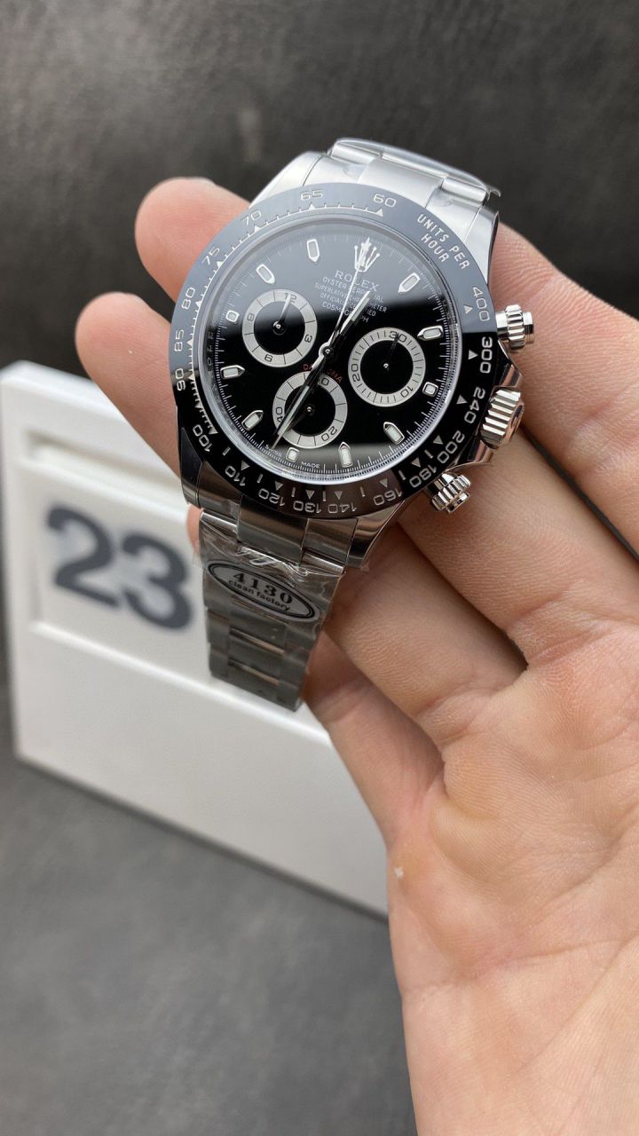  Video analysis clean Factory 4130 Movement  Rolex  Ditongna 熊猫迪m116500ln-0001等 top  Perfect  Replica Watches  / R763