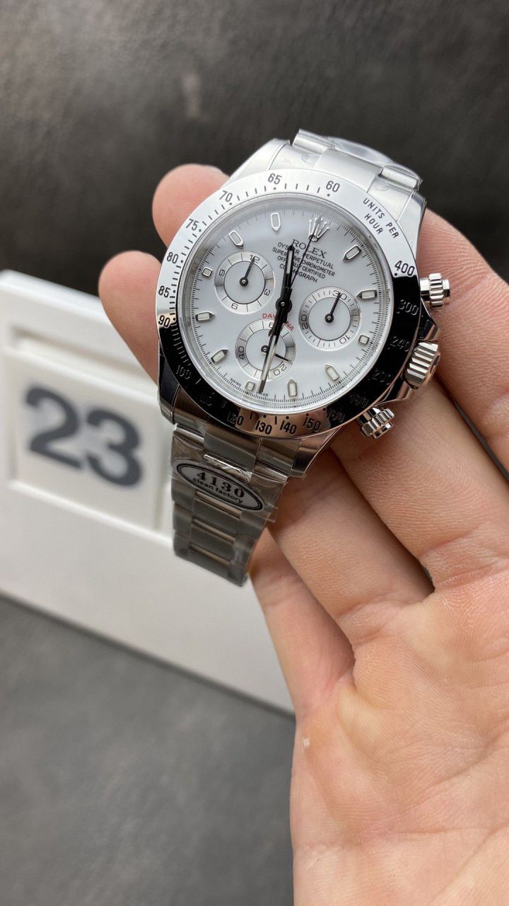  Video analysis clean Factory 4130 Movement  Rolex  Ditongna 熊猫迪m116500ln-0001等 top  Perfect  Replica Watches  / R763
