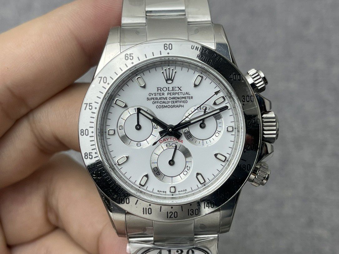  Video analysis clean Factory 4130 Movement  Rolex  Ditongna 熊猫迪m116500ln-0001等 top  Perfect  Replica Watches  / R763