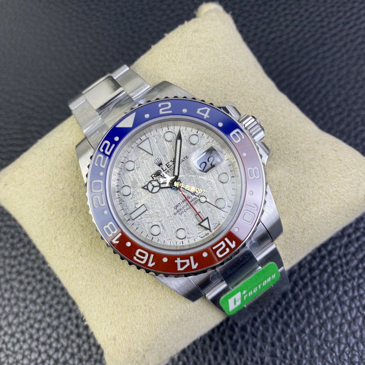 C+ Factory  top 1比1  Replica Watches  Rolex  GMT MASTER II系列m126715chnr-0001，m126711chnr-0002沙士圈大闸蟹，m126710blro-0001可乐圈，m126719blro-0002（陨石面） / R767