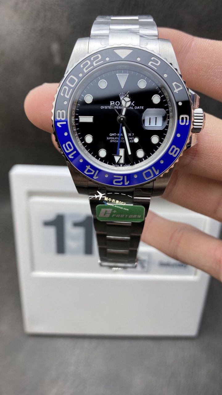 C+ Factory  top 1比1  Replica Watches  Rolex  GMT MASTER II系列m126715chnr-0001，m126711chnr-0002沙士圈大闸蟹，m126710blro-0001可乐圈，m126719blro-0002（陨石面） / R767