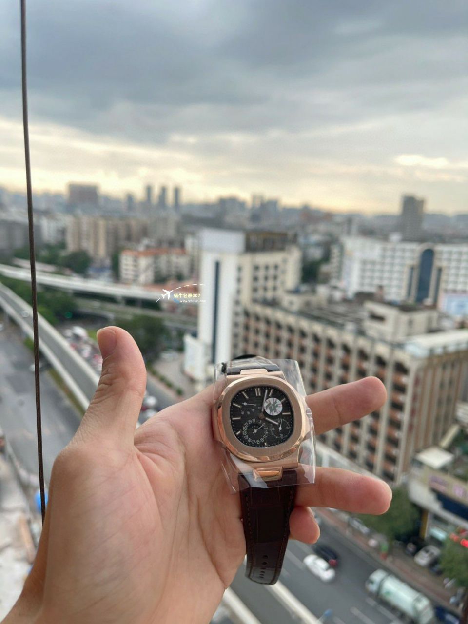 PPF/ZF Factory  Perfect  top  Replica Copy  Watches  PATEK PHILIPPE V2真动能 Nautilus 5712R-001，5712/1R-001金壳 / BD373