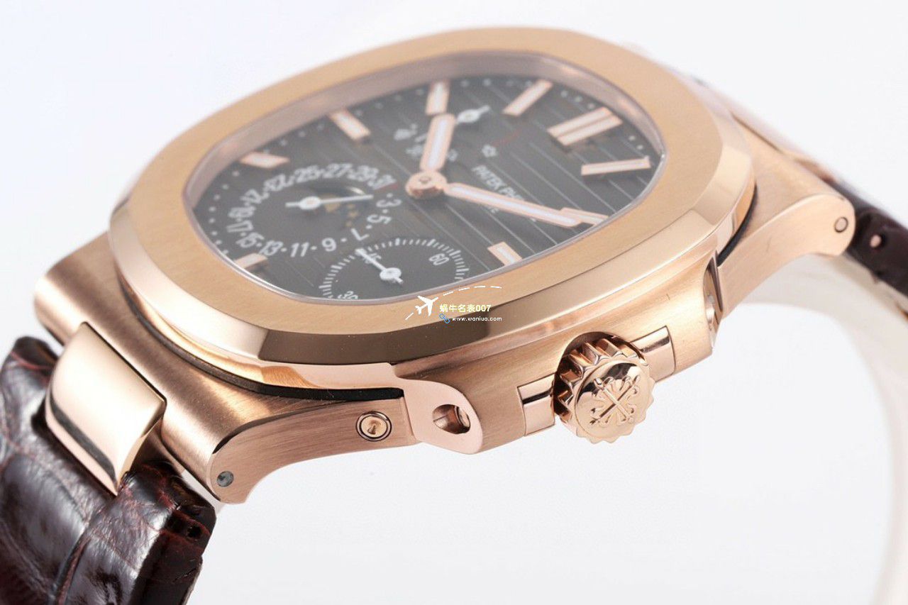 PPF/ZF Factory  Perfect  top  Replica Copy  Watches  PATEK PHILIPPE V2真动能 Nautilus 5712R-001，5712/1R-001金壳 / BD373