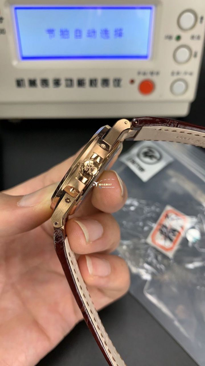 PPF/ZF Factory  Perfect  top  Replica Copy  Watches  PATEK PHILIPPE V2真动能 Nautilus 5712R-001，5712/1R-001金壳 / BD373