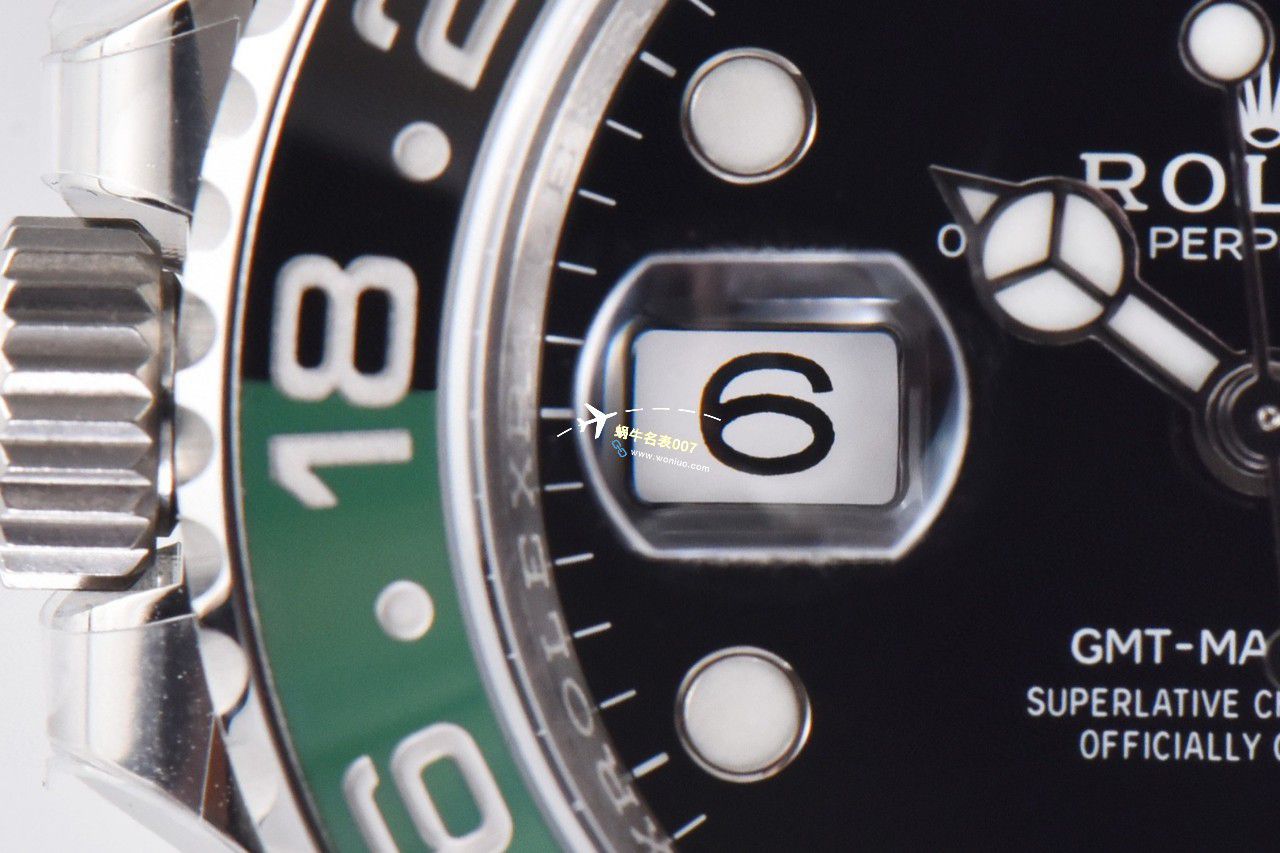 C Factory /clean Perfect  top   Replica Watches  Rolex  GMT MASTER II左撇子雪碧圈m126720vtnr-0002 / R768