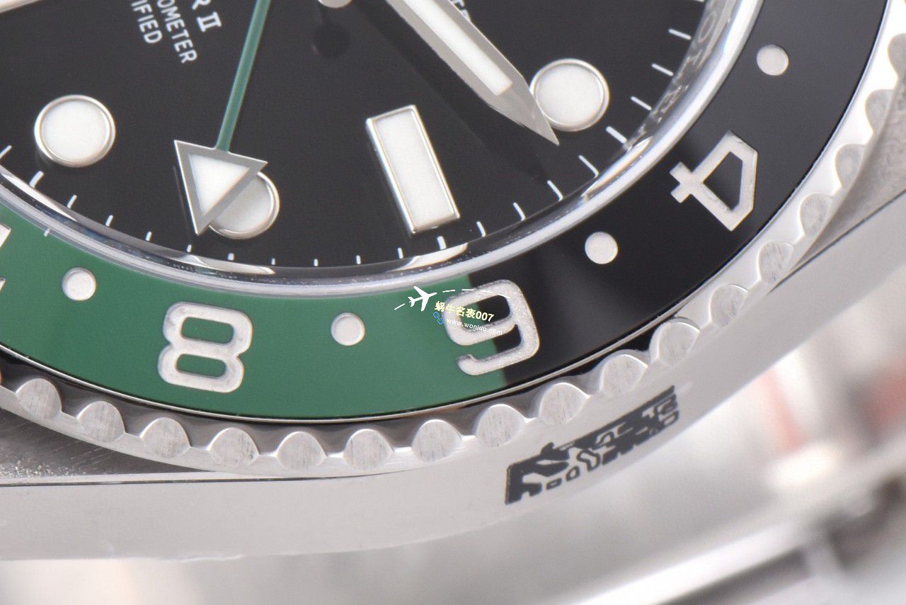 C Factory /clean Perfect  top   Replica Watches  Rolex  GMT MASTER II左撇子雪碧圈m126720vtnr-0002 / R768