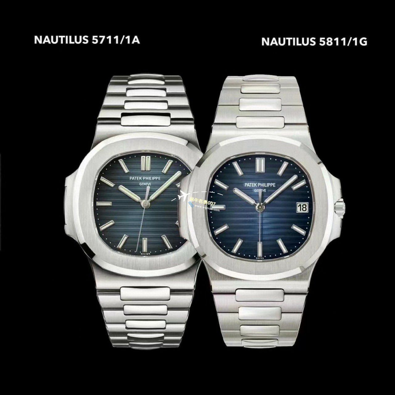3K Factory  Nautilus 一体机 Perfect  High quality   Replica Watches  PATEK PHILIPPE 5811/1G-001 wrist watches  / BD376