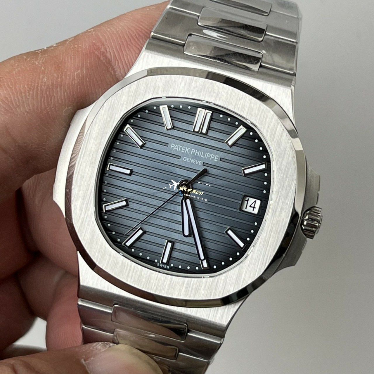 3K Factory  Nautilus 一体机 Perfect  High quality   Replica Watches  PATEK PHILIPPE 5811/1G-001 wrist watches  / BD376