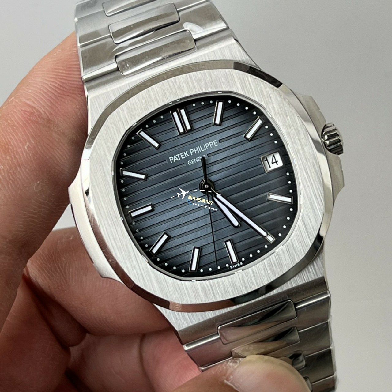 3K Factory  Nautilus 一体机 Perfect  High quality   Replica Watches  PATEK PHILIPPE 5811/1G-001 wrist watches  / BD376