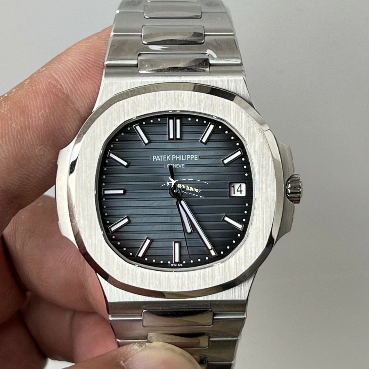 3K Factory  Nautilus 一体机 Perfect  High quality   Replica Watches  PATEK PHILIPPE 5811/1G-001 wrist watches  / BD376