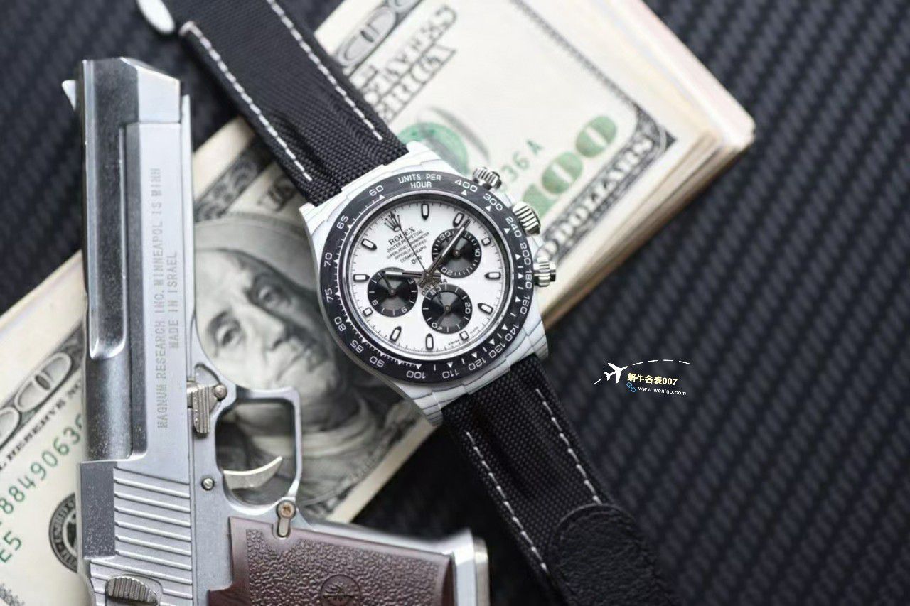 N Factory  top  Rolex 全 Composite 粉红 Ditongna 4130 Movement  / R772