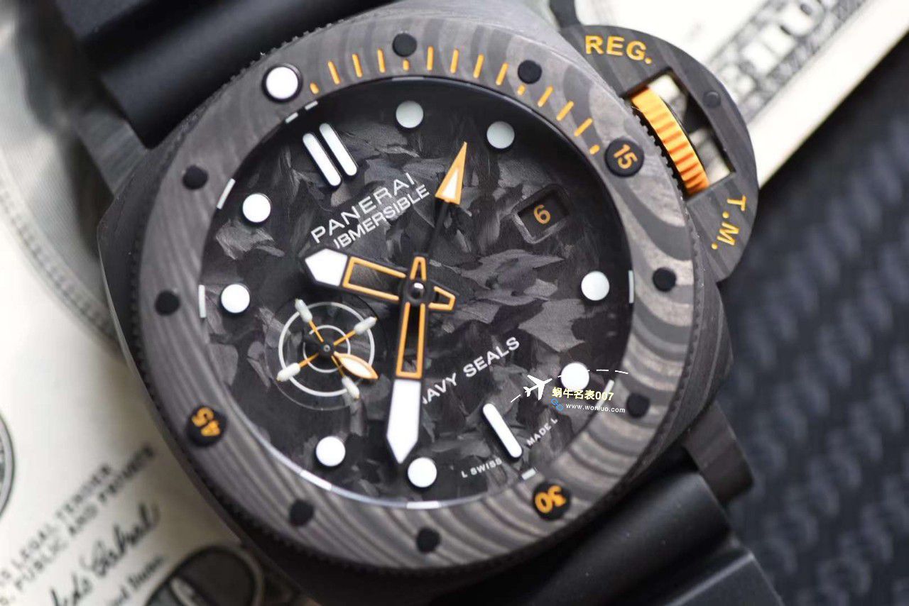 VS Factory  Perfect  top  Replica Copy  Watches Panerai PAM01324、PAM1324 carbon fiber  / VSPAM01324