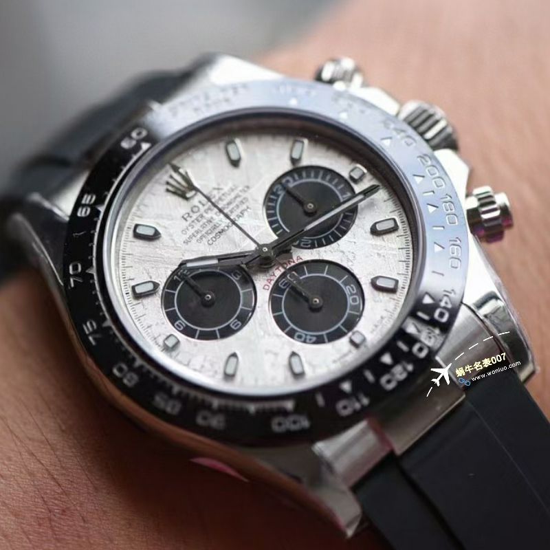 N Factory  Perfect  High quality   Replica Watches  Rolex 4130 Ditongna M116519LN-0038(陨石迪)