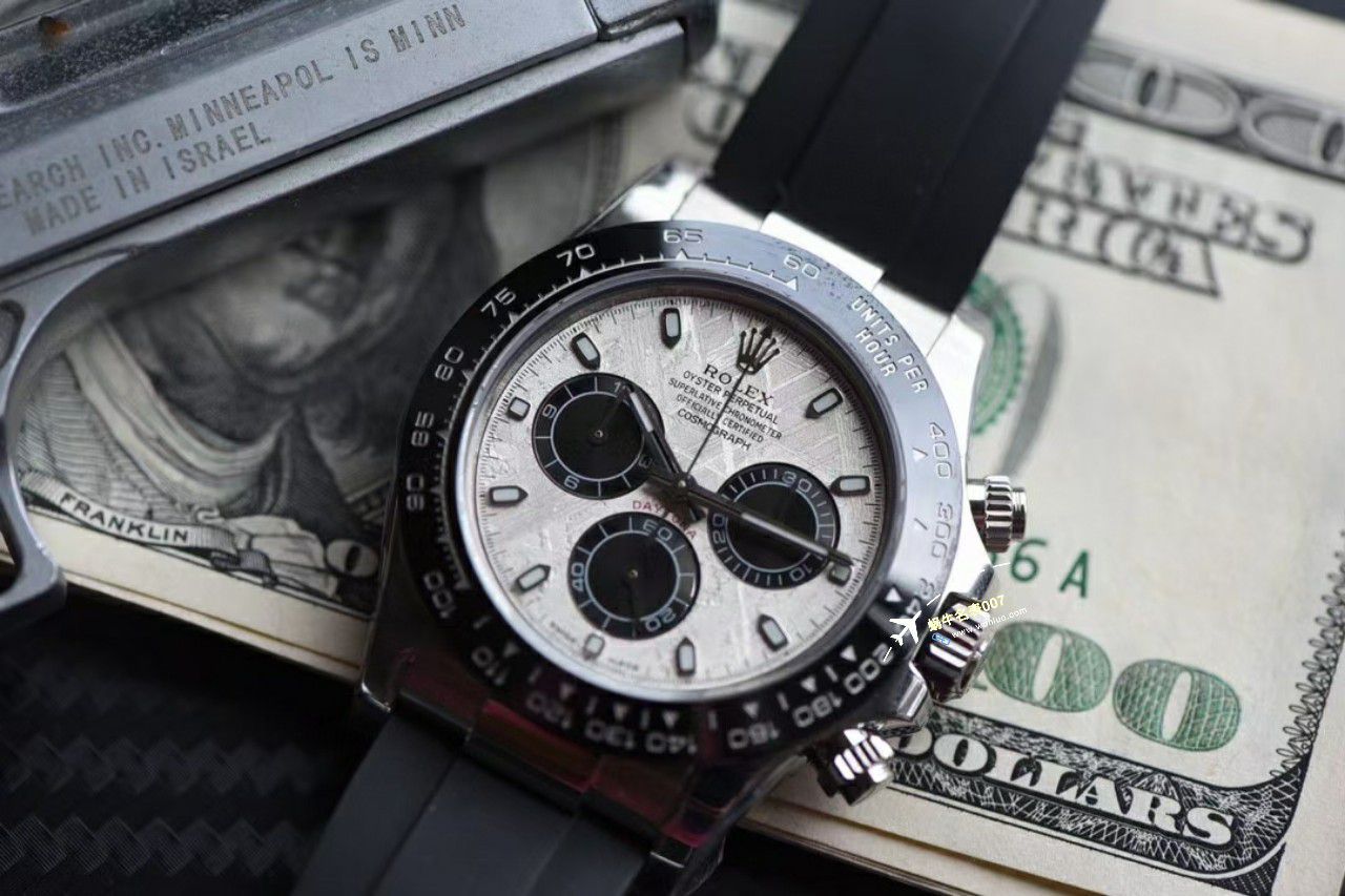 N Factory  Perfect  High quality   Replica Watches  Rolex 4130 Ditongna M116519LN-0038(陨石迪) / R773