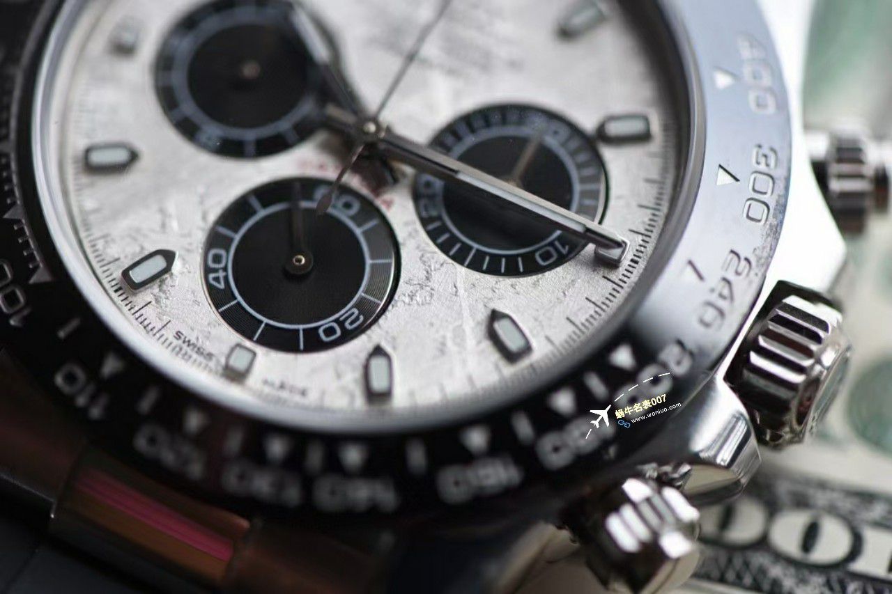 N Factory  Perfect  High quality   Replica Watches  Rolex 4130 Ditongna M116519LN-0038(陨石迪) / R773