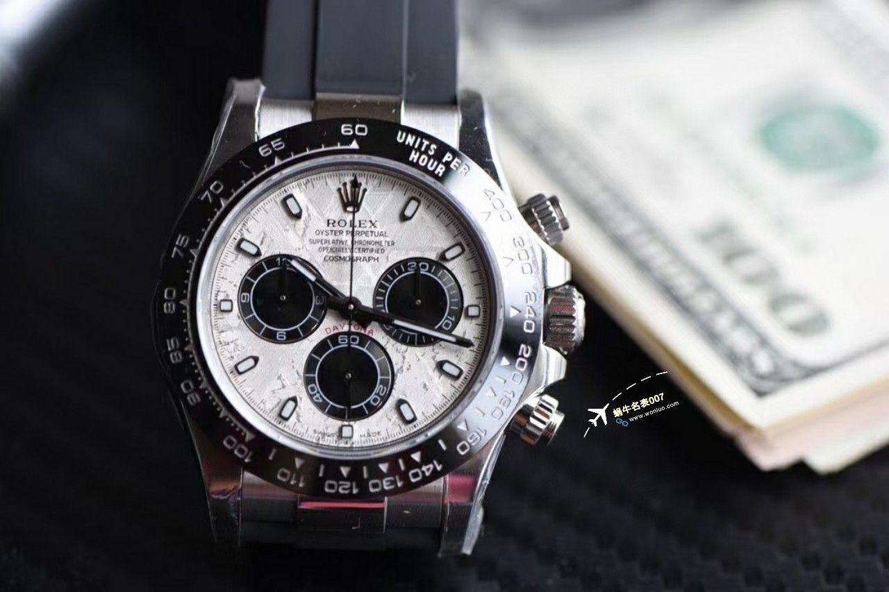 N Factory  Perfect  High quality   Replica Watches  Rolex 4130 Ditongna M116519LN-0038(陨石迪) / R773