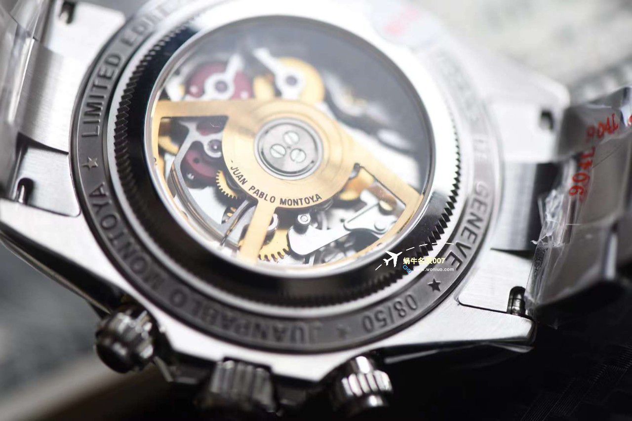 N Factory 出品 Rolex 超级限定版镂空 Ditongna 独家4130计时镂空 Movement  wrist watches  / R776