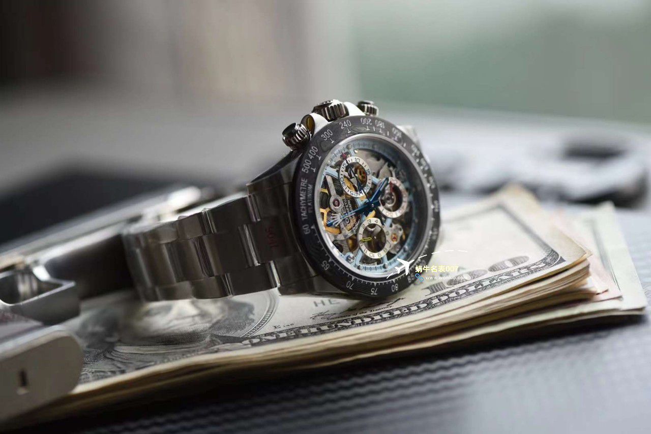 N Factory 出品 Rolex 超级限定版镂空 Ditongna 独家4130计时镂空 Movement  wrist watches  / R776