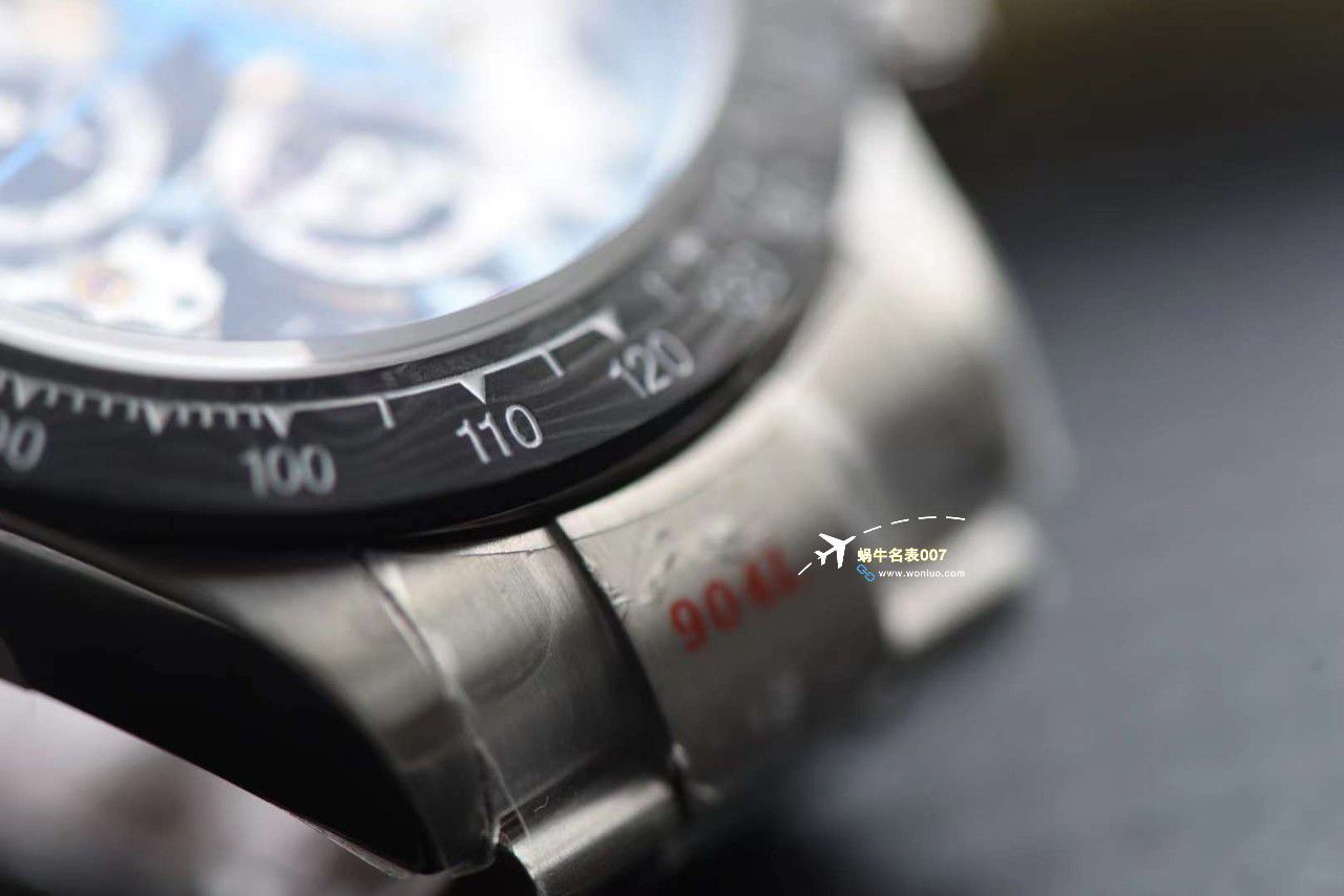 N Factory 出品 Rolex 超级限定版镂空 Ditongna 独家4130计时镂空 Movement  wrist watches  / R776