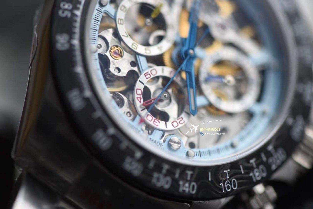 N Factory 出品 Rolex 超级限定版镂空 Ditongna 独家4130计时镂空 Movement  wrist watches  / R776