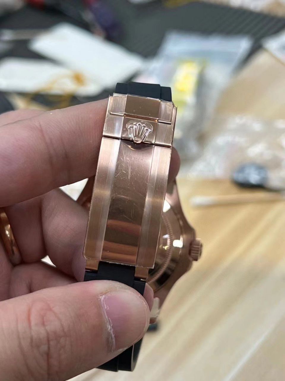  Video analysis VS Factory  Rolex 40MM金 Yacht-Master m126655-0002，M226658-0001 top  Replica Copy  Watches  / R777