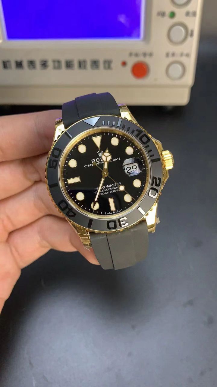  Video analysis VS Factory  Rolex 40MM金 Yacht-Master m126655-0002，M226658-0001 top  Replica Copy  Watches  / R777