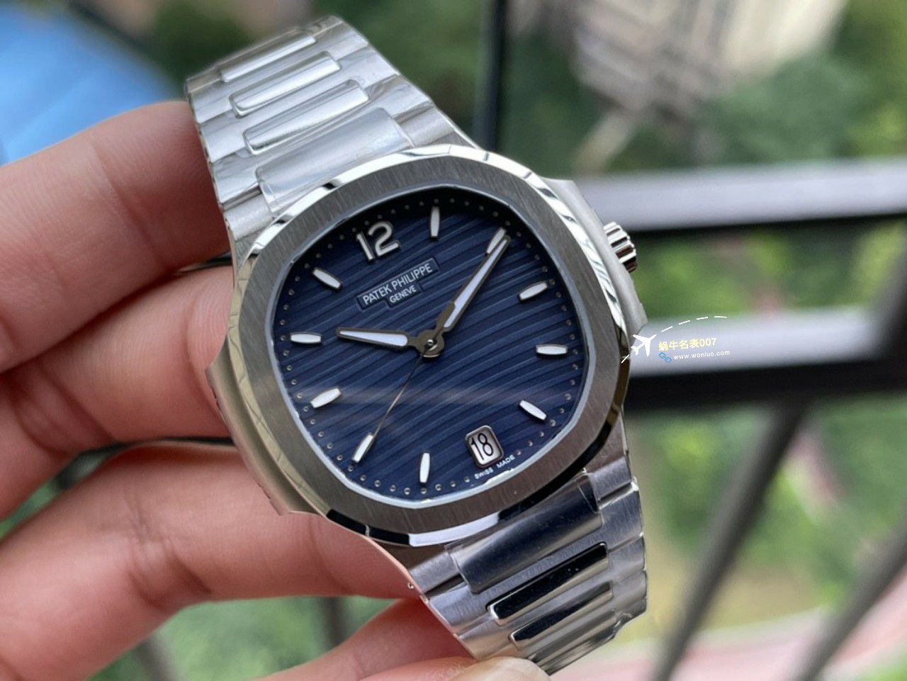  Video analysis 3K Factory  Perfect  Replica Watches  PATEK PHILIPPE  Nautilus  Replica 女表7118/1200A-010和 PATEK PHILIPPE 7118/1A-010 / BD379