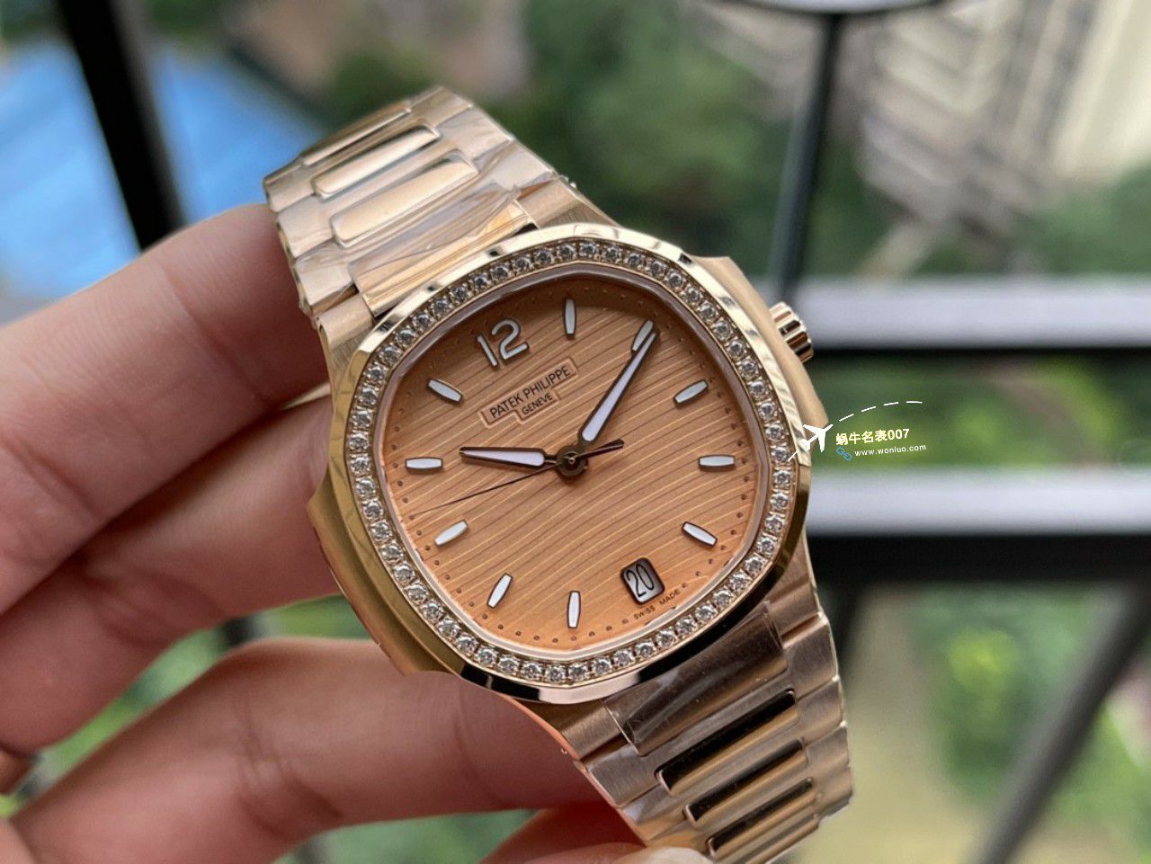  Video analysis 3K Factory  Perfect  Replica Watches  PATEK PHILIPPE  Nautilus  Replica 女表7118/1200A-010和 PATEK PHILIPPE 7118/1A-010 / BD379