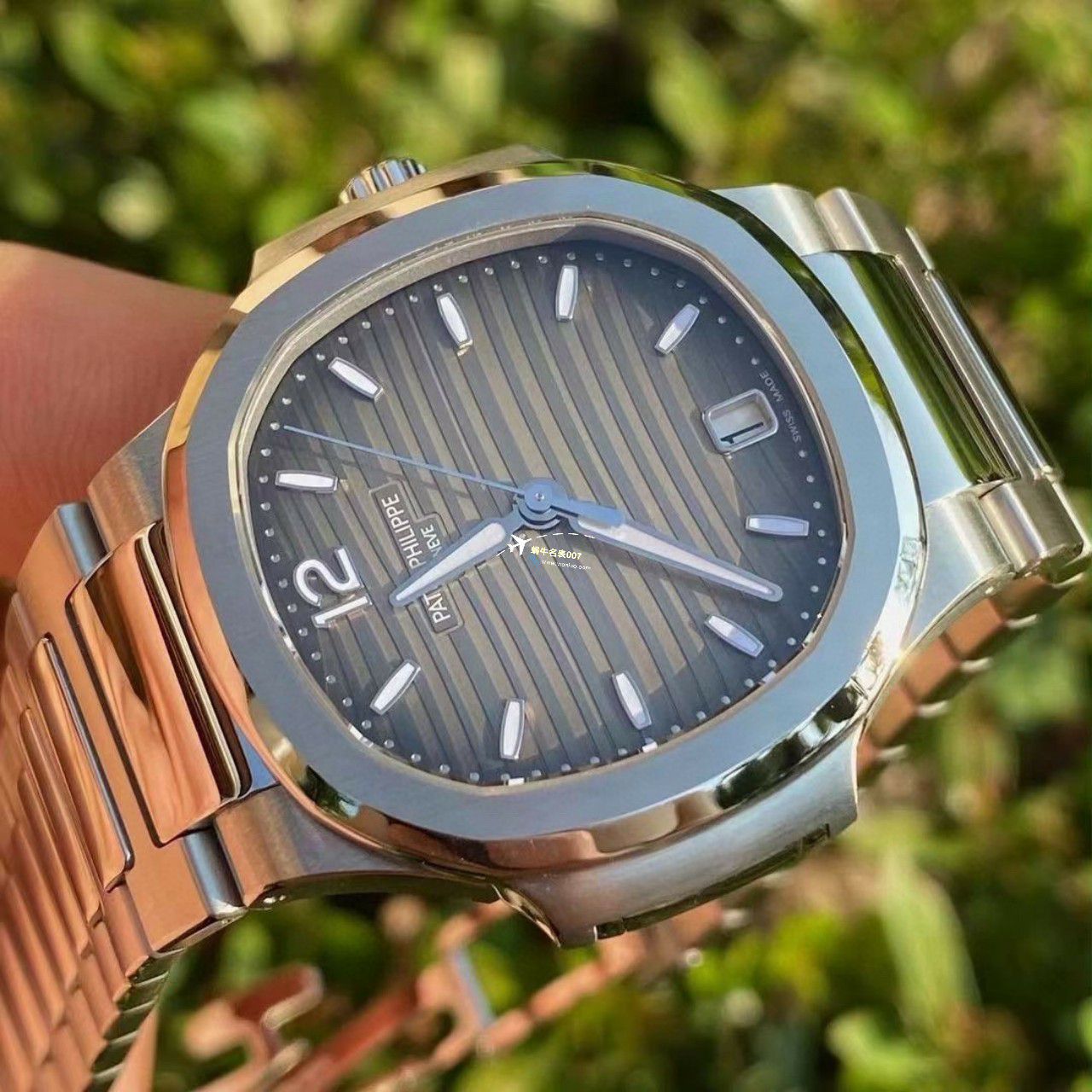  Video analysis 3k top  Replica Copy 一体机 PATEK PHILIPPE  Nautilus 女表7118/1R-001 wrist watches  / BD378