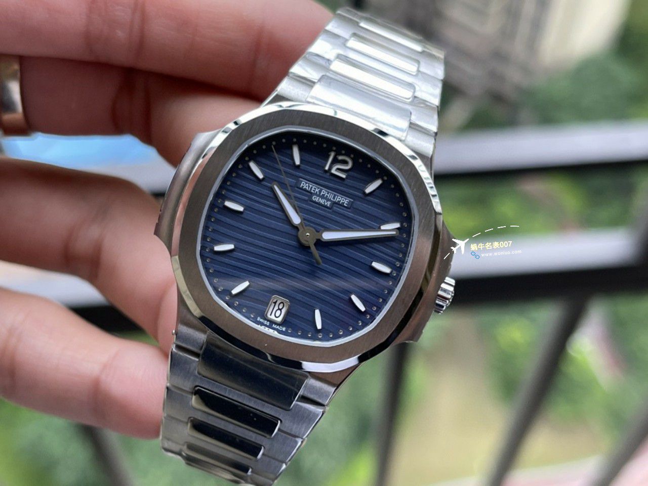 3k Factory  PATEK PHILIPPE  Nautilus 女表 PATEK PHILIPPE 7118/1A-011，7118/1200A-011 Perfect  Replica Watches  / BD380