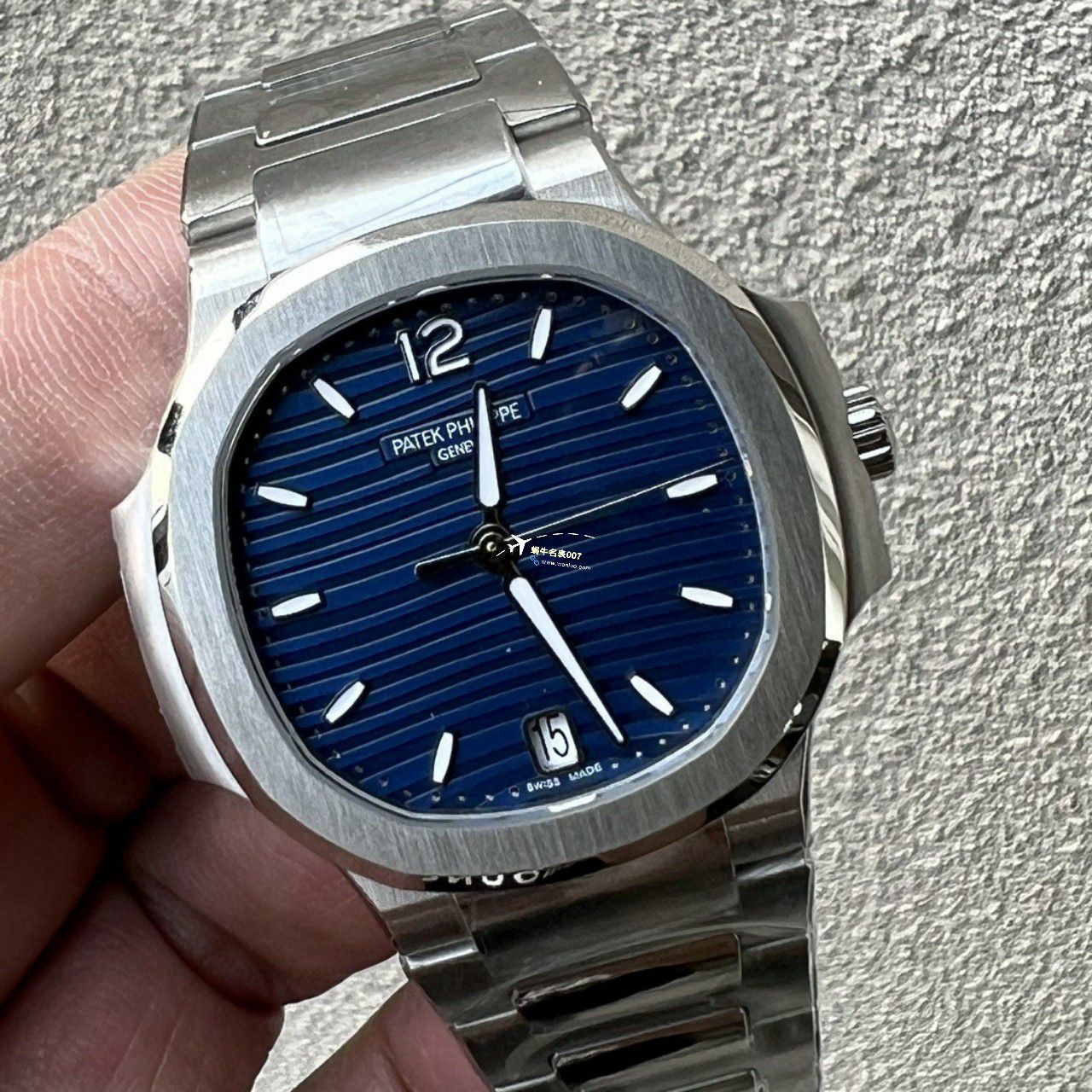 3k Factory  PATEK PHILIPPE  Nautilus 女士7118/1A-001，7118/1R-010 Perfect  Copy  Replica Watches  / BD377