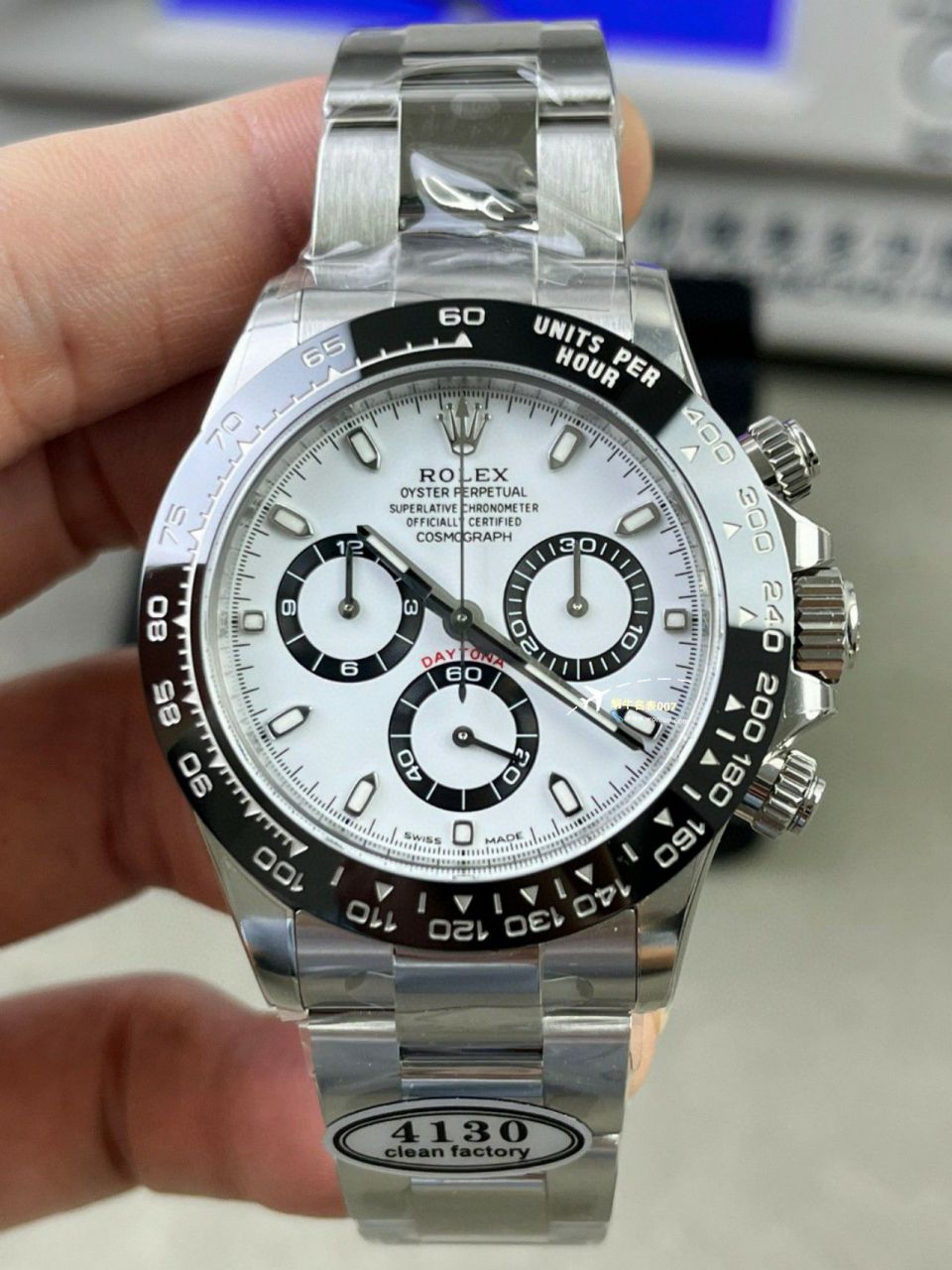  Video analysis clean，C Factory  Rolex  Ditongna 熊猫迪m116500ln-0001 High quality   Replica Watches  / R779