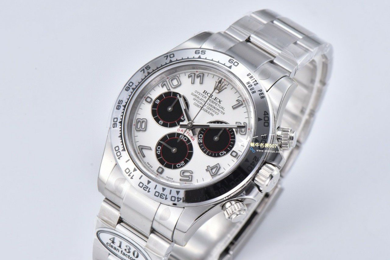  Video analysis clean，C Factory  Rolex  Ditongna 熊猫迪m116500ln-0001 High quality   Replica Watches  / R779