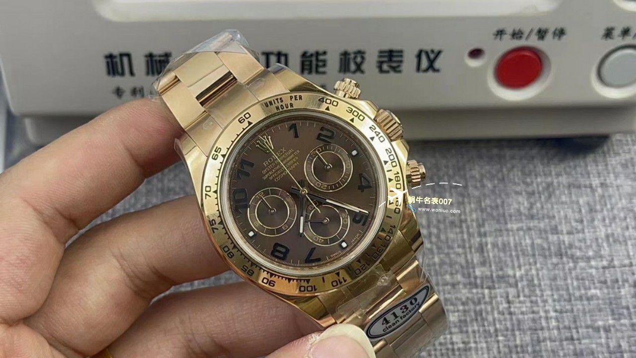  Video analysis clean，C Factory  Rolex  Ditongna 熊猫迪m116500ln-0001 High quality   Replica Watches  / R779