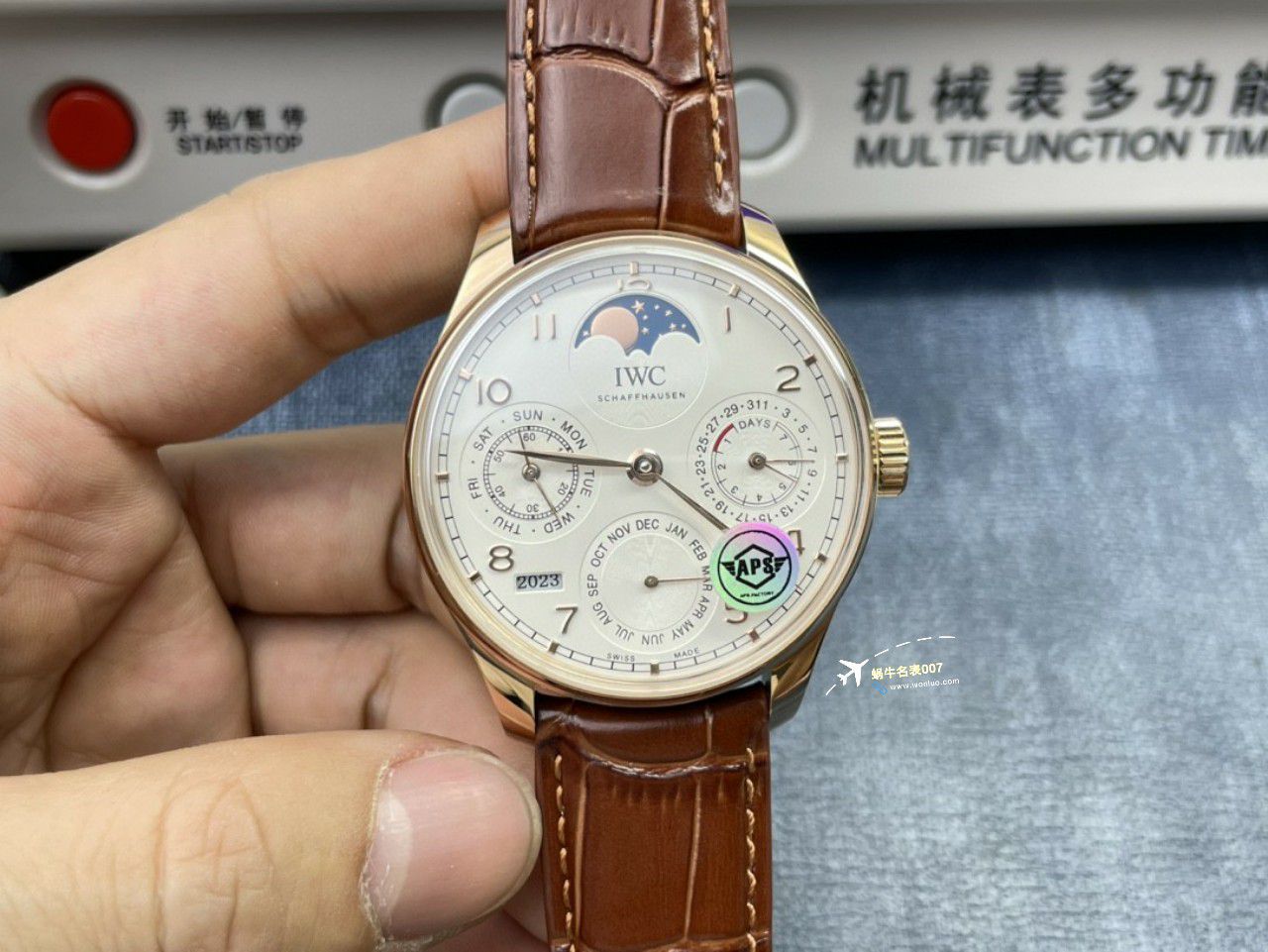 APS Factory  IWC 万年历IW503401，IW503302，IW503406 Perfect  Replica Copy  Watches  / WG615