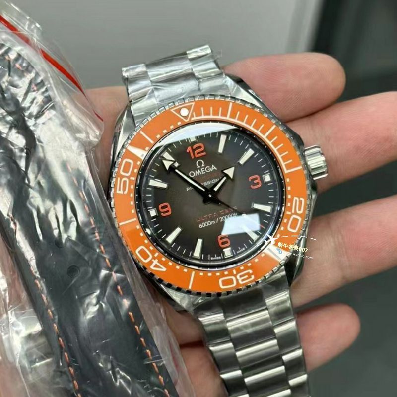 VS Factory OMEGA Seamaster 6000米海王215.30.46.21.06.001 Perfect  Replica Copy  Watches 