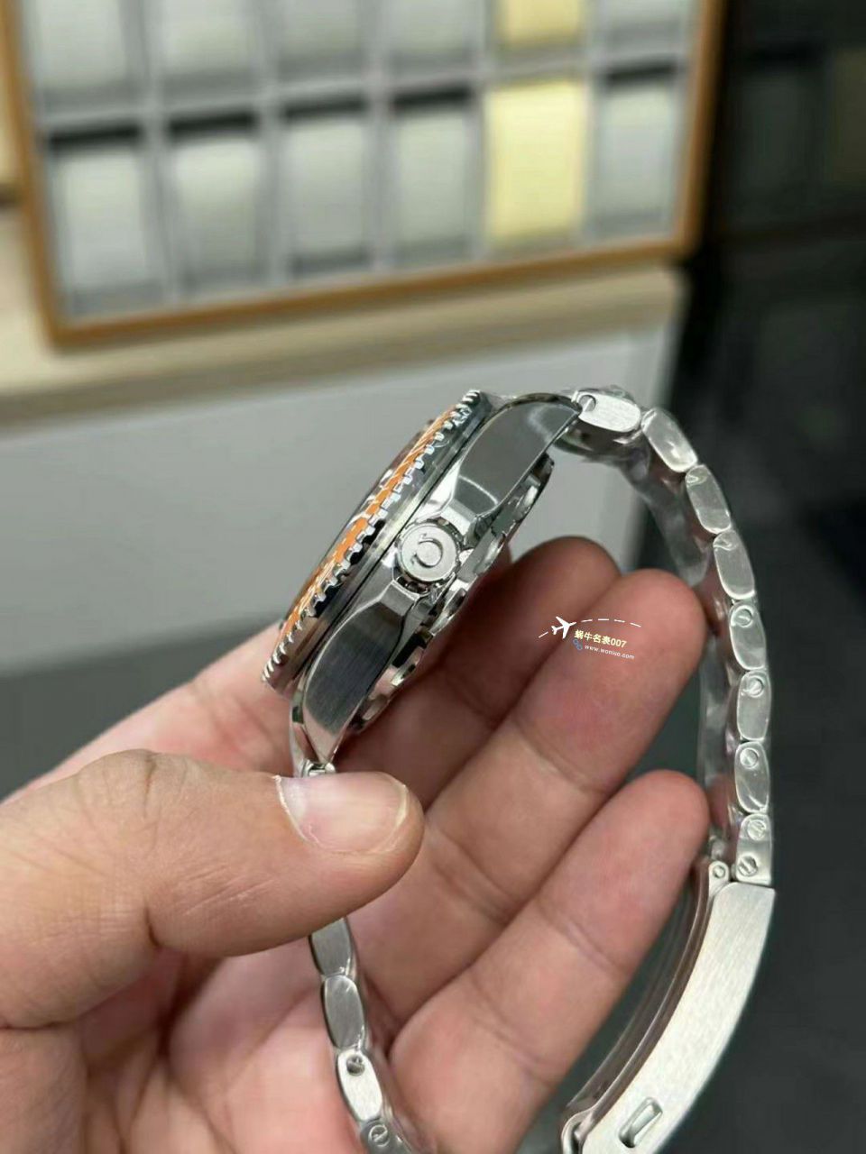 VS Factory OMEGA Seamaster 6000米海王215.30.46.21.06.001 Perfect  Replica Copy  Watches  / M782