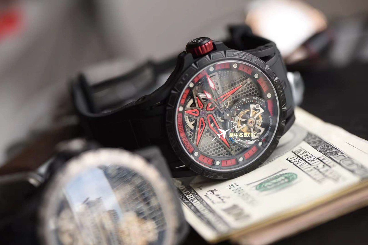 Video analysis BBR Factory 新款罗杰杜彼王者竞速倍耐力单行 top  Replica Copy  Tourbillon RDDBEX0815 wrist watches  / LJ095