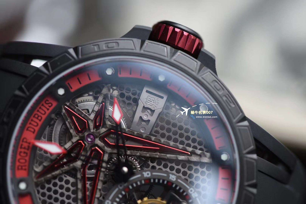  Video analysis BBR Factory 新款罗杰杜彼王者竞速倍耐力单行 top  Replica Copy  Tourbillon RDDBEX0815 wrist watches  / LJ095