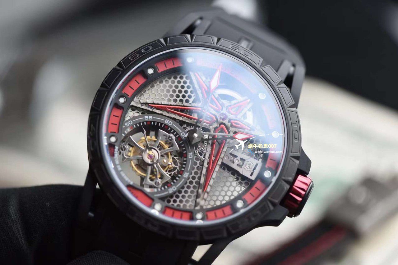  Video analysis BBR Factory 新款罗杰杜彼王者竞速倍耐力单行 top  Replica Copy  Tourbillon RDDBEX0815 wrist watches  / LJ095