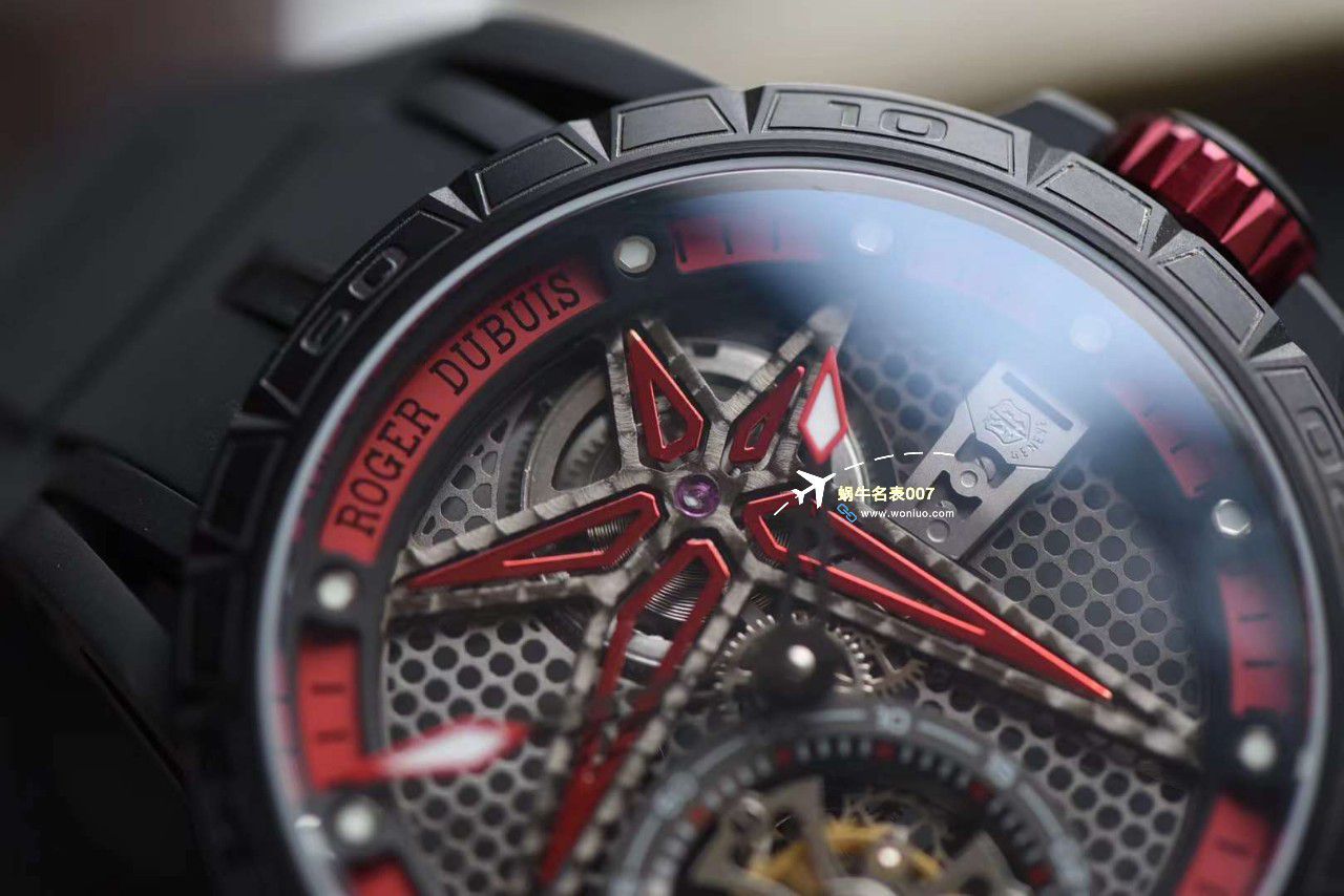  Video analysis BBR Factory 新款罗杰杜彼王者竞速倍耐力单行 top  Replica Copy  Tourbillon RDDBEX0815 wrist watches  / LJ095